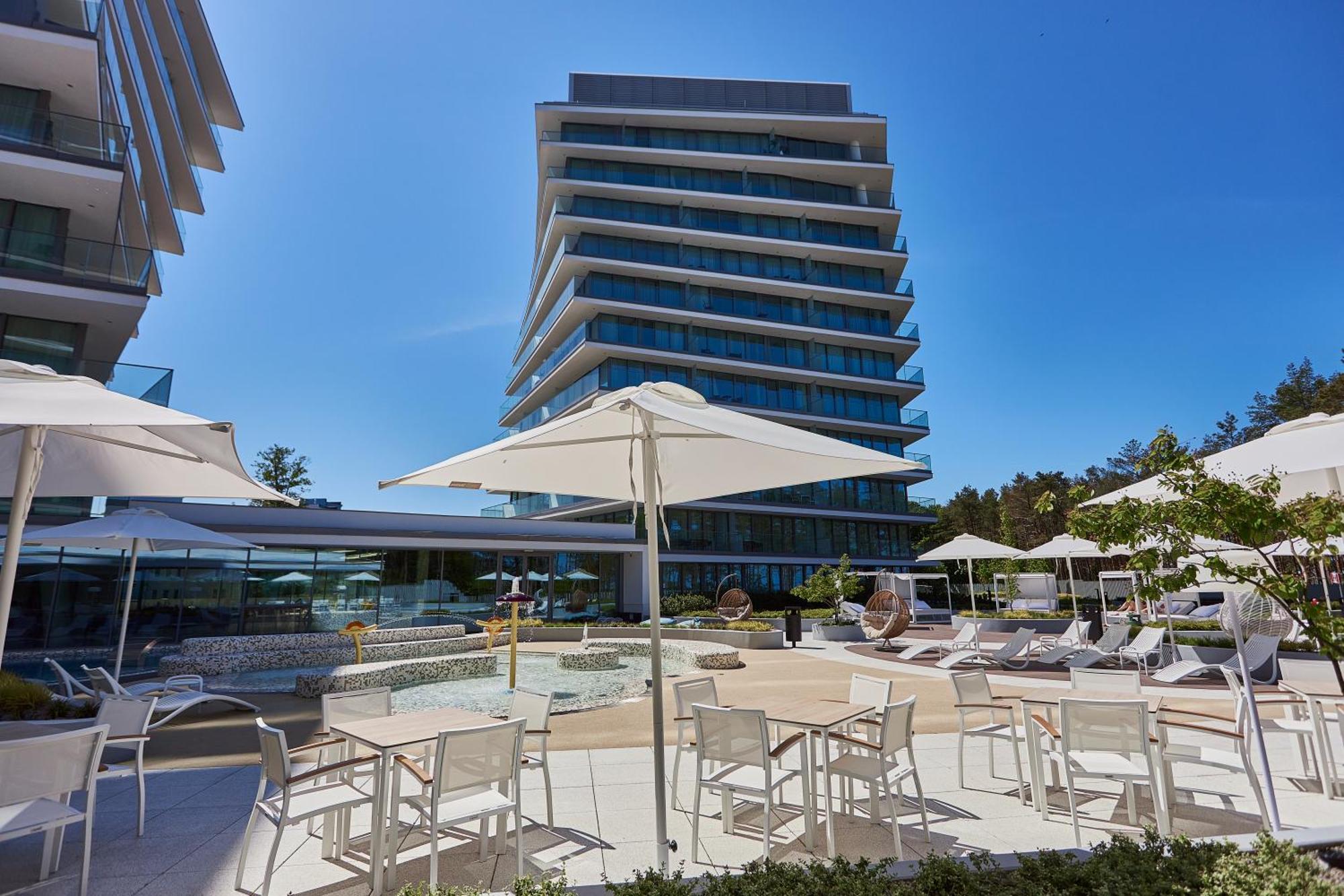 Wave De Luxe Studio Resort&Spa 755B - Sea View Miedzyzdroje Exteriör bild
